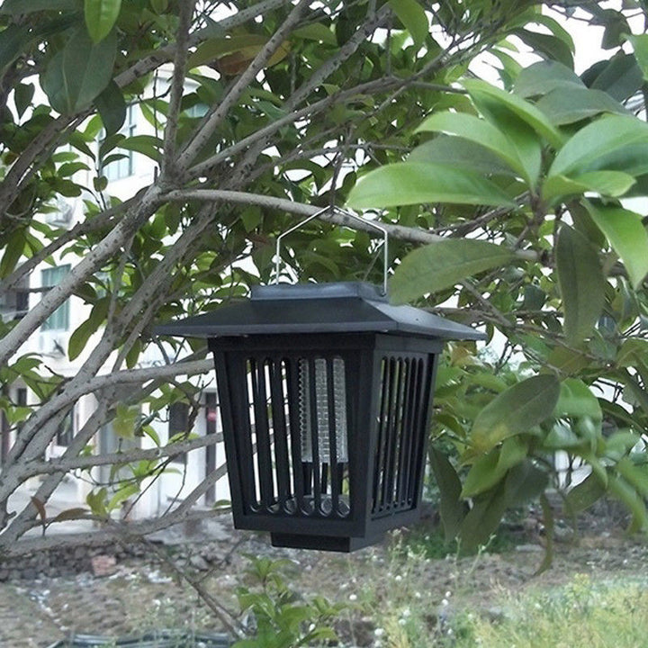 Solarbetriebene dekorative Außenlaterne