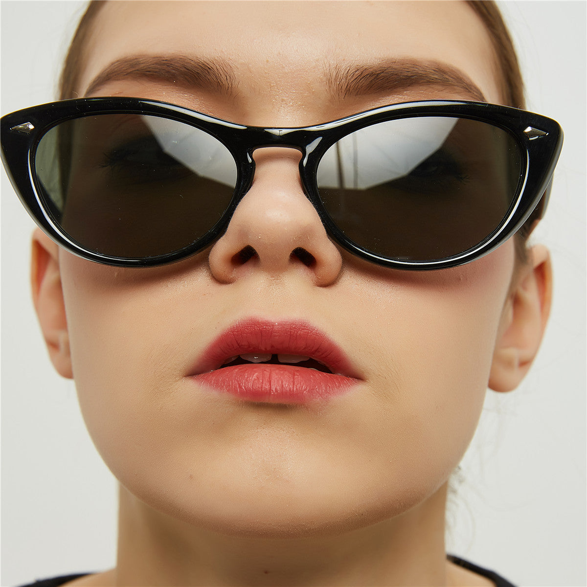 Damen Cat-Eye Sonnenbrille mit modischem Design und UV-Schutz Karnz