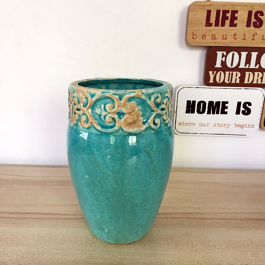 Heimische Blumenvase Karnz