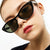 Damen Cat-Eye Sonnenbrille mit modischem Design und UV-Schutz Karnz