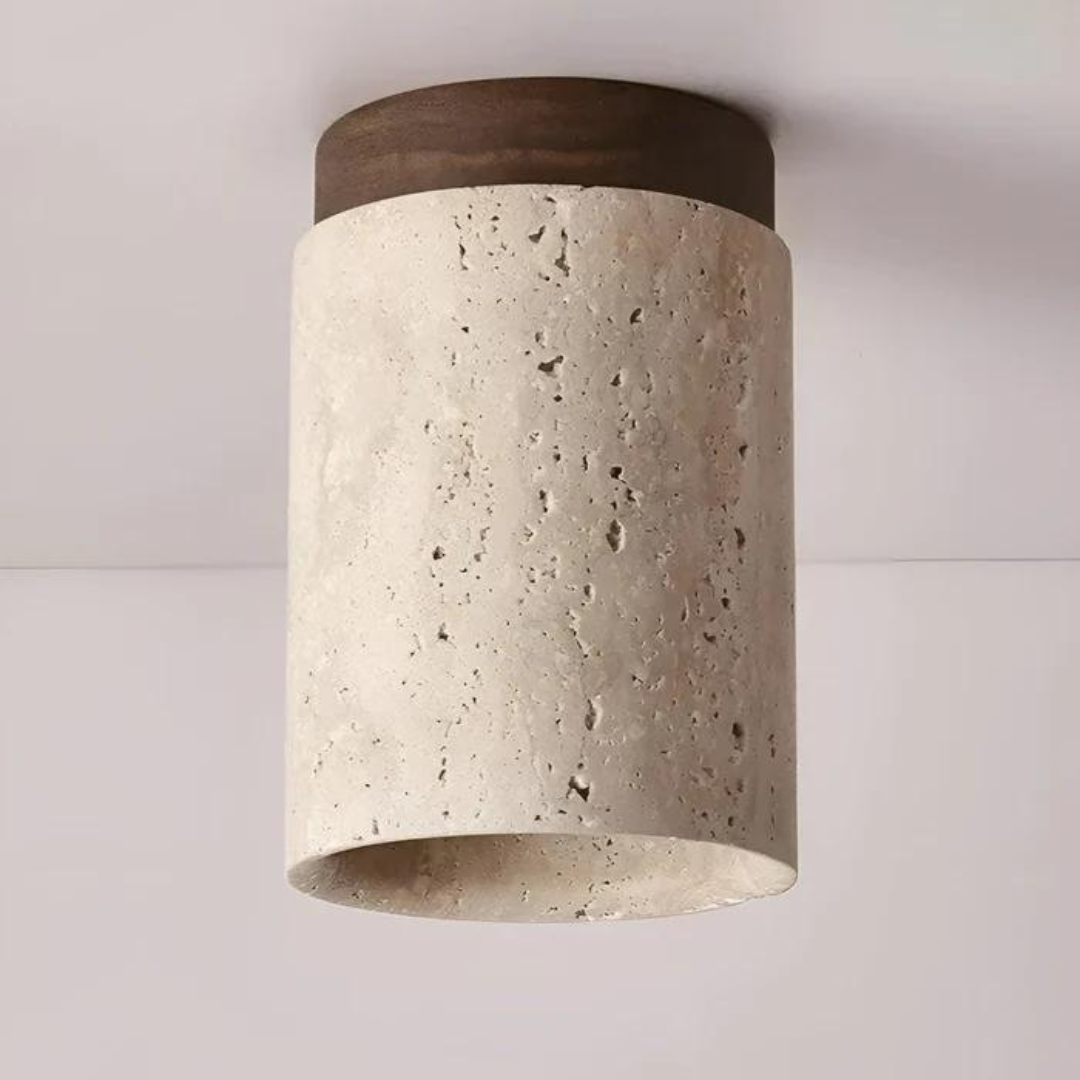 Trendige Runde Japanische Stil Deckenlampe - ZenLight | Karnz