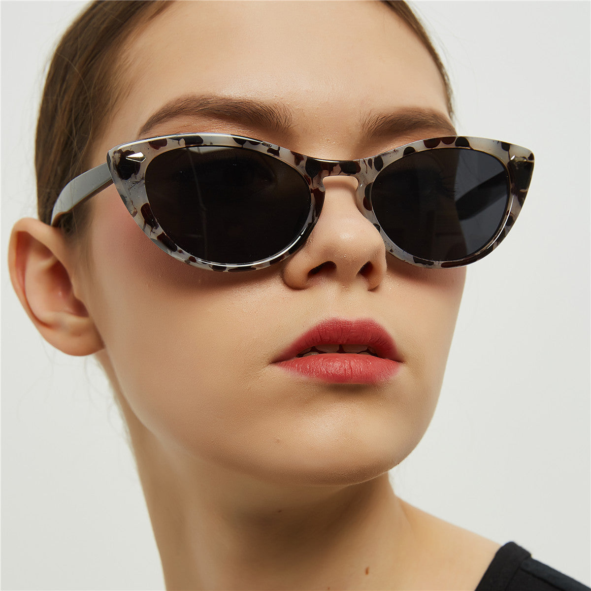 Damen Cat-Eye Sonnenbrille mit modischem Design und UV-Schutz Karnz