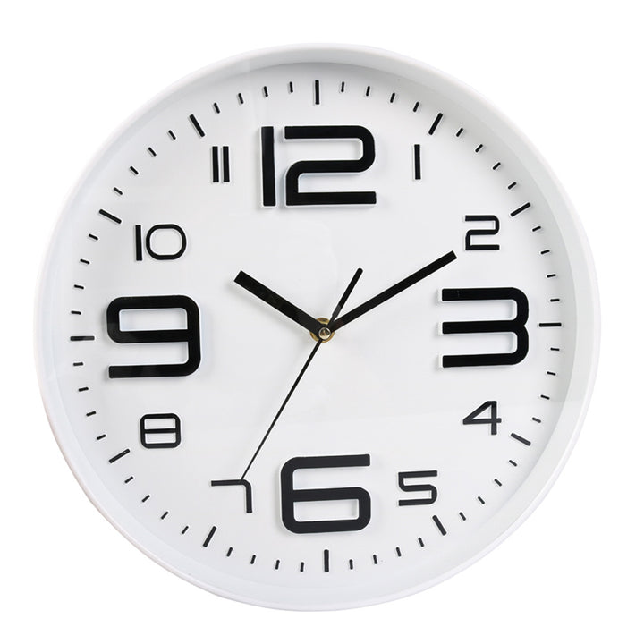 Wanduhr mit großem Ziffernblatt und modernem Design Karnz