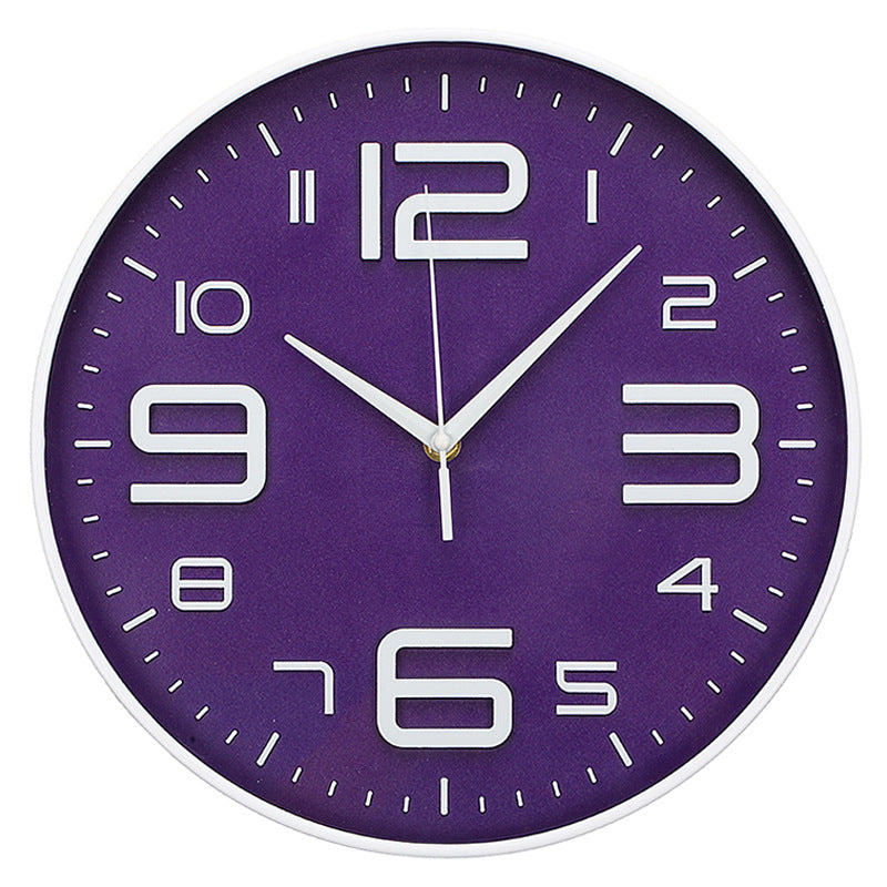 Wanduhr mit großem Ziffernblatt und modernem Design Karnz