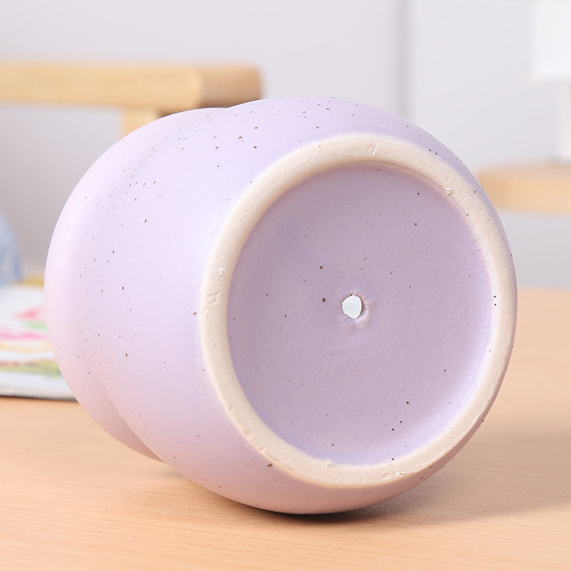 Minimalistische Keramik-Blumentopf Karnz