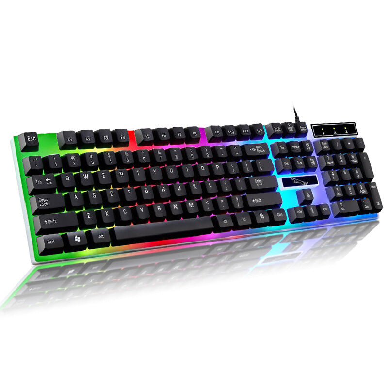 RGB hintergrundbeleuchtete mechanische Gaming-Tastatur Karnz