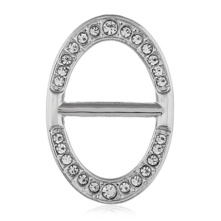 Dekorative mit Strass verzierte Brosche Karnz