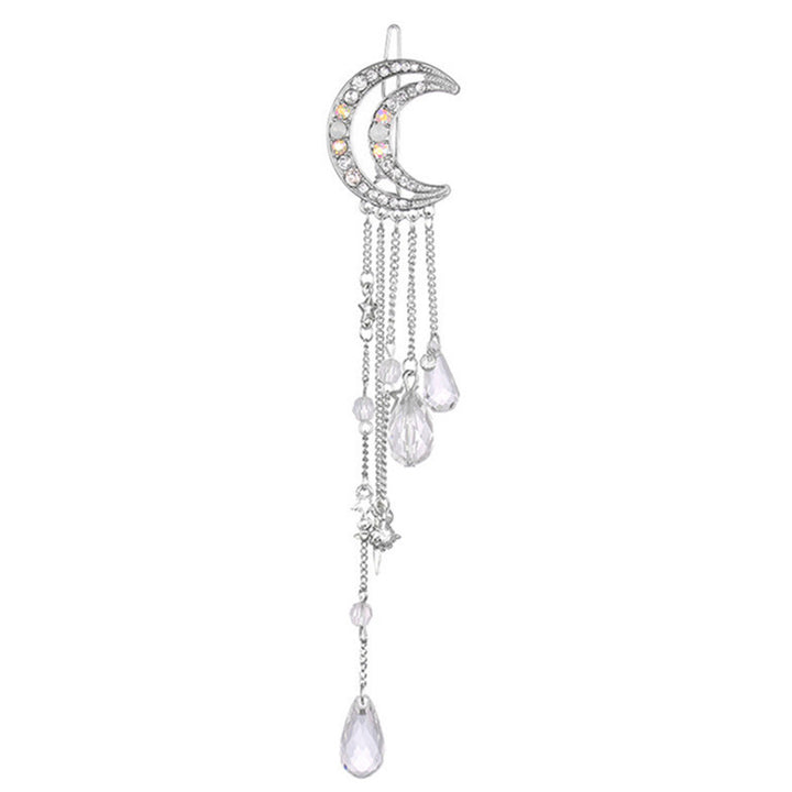 Himmelsmond-inspirierte Dangle-Brosche Karnz