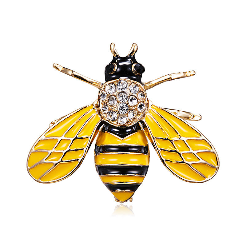 Dekorative von Bienen inspirierte Brosche Karnz