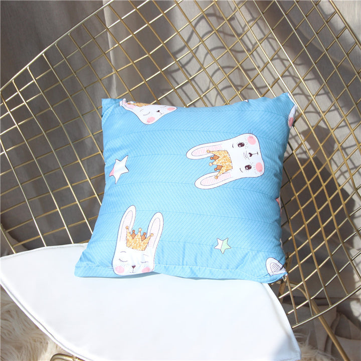 Damen dekorative Patchwork Kissenhülle Karnz