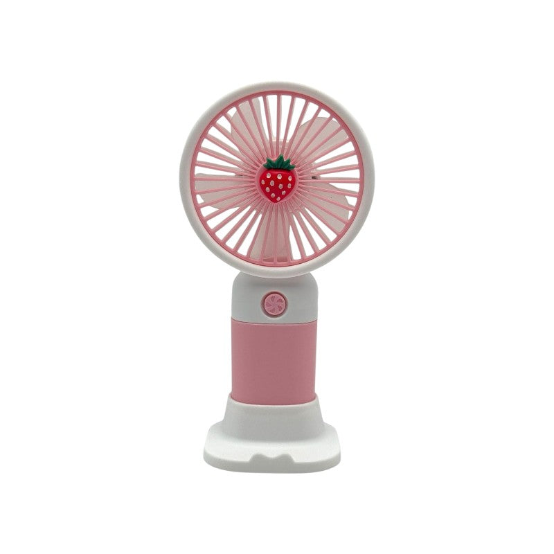 MTech Tragbarer Handventilator – Starker Wind, Geräuschlos, Wiederaufladbarer Mini-Ventilator mit Basis | Karnz