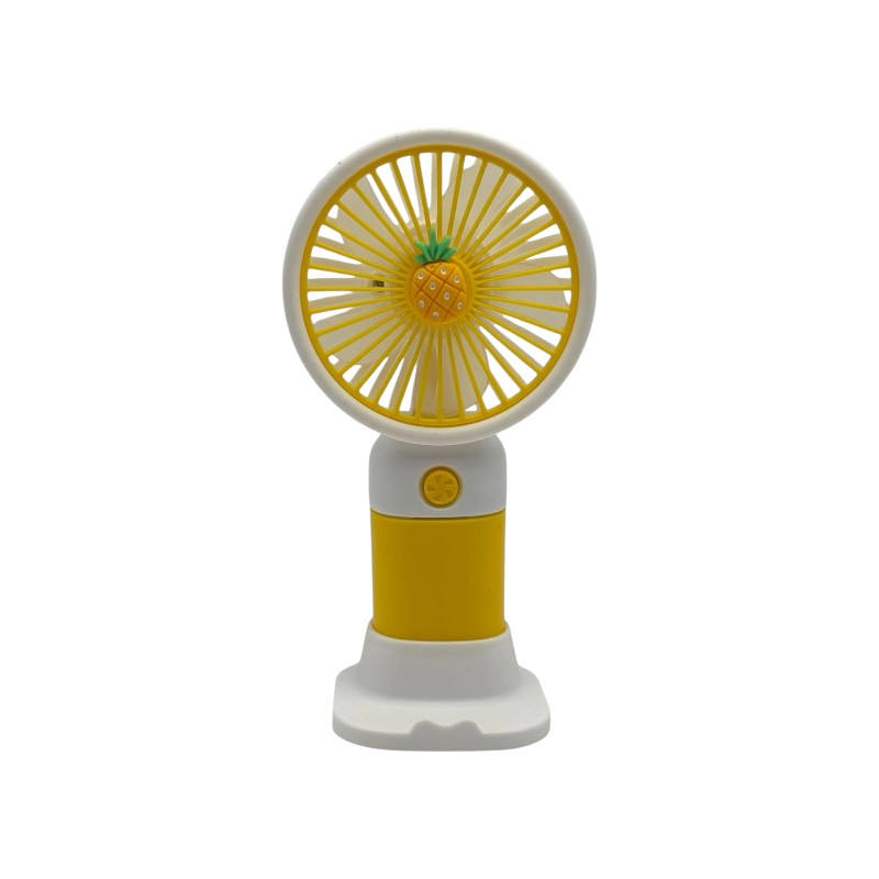 MTech Tragbarer Handventilator – Starker Wind, Geräuschlos, Wiederaufladbarer Mini-Ventilator mit Basis | Karnz