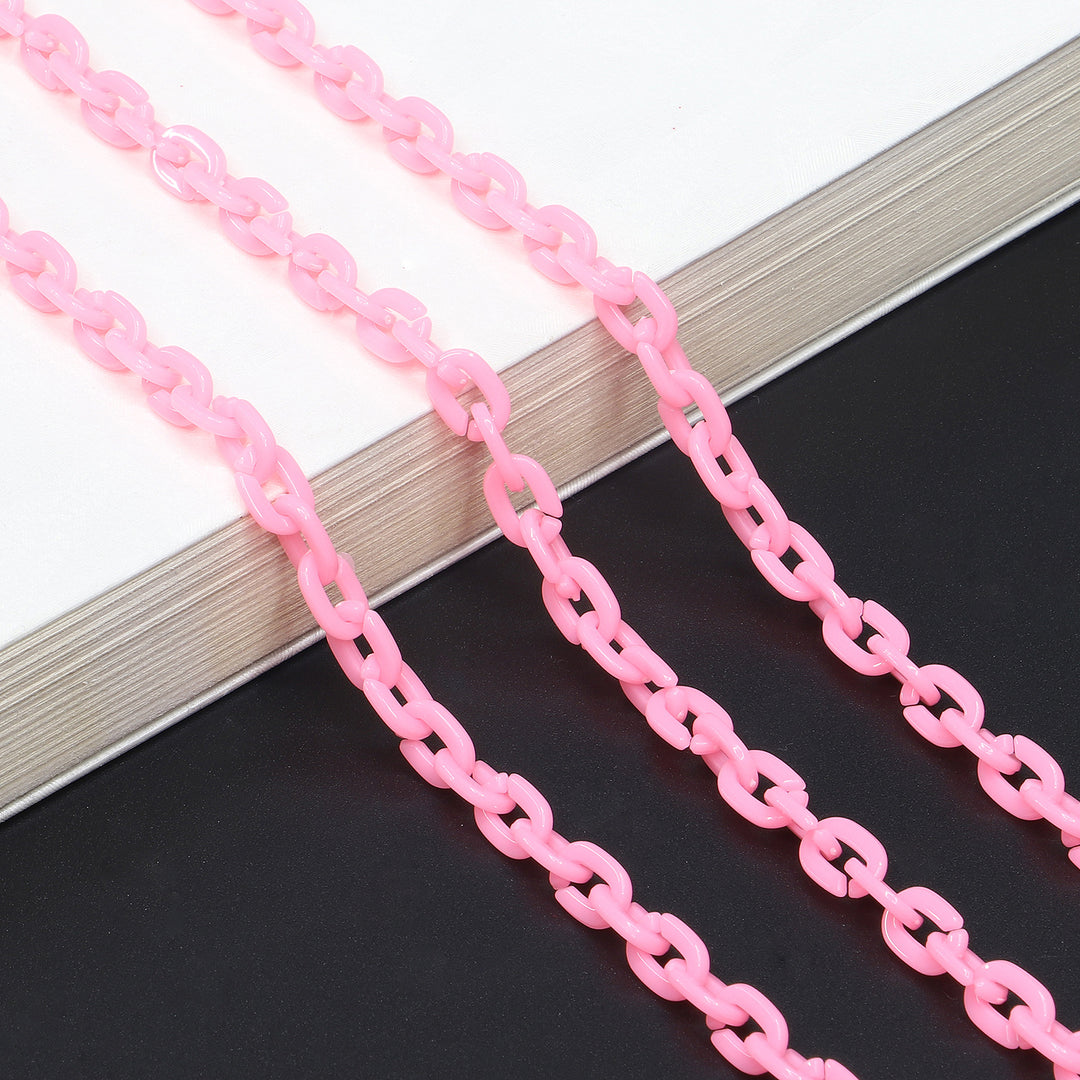 Chunky Harz Brillen Kette Karnz