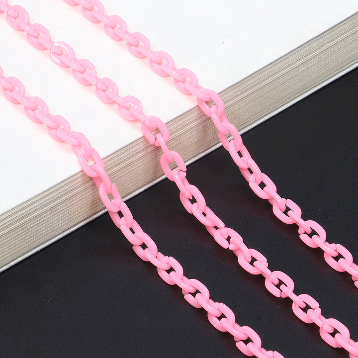 Chunky Harz Brillen Kette Karnz