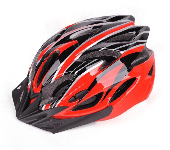 WoLightweight Belüfteter Fahrradhelm Karnz