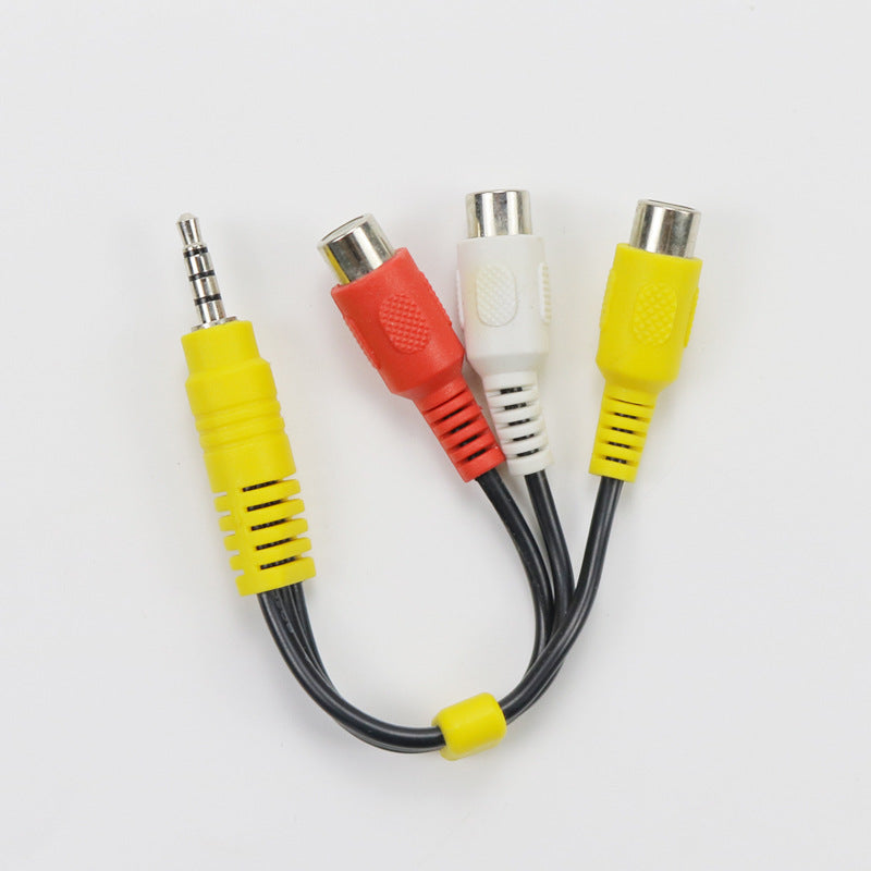 Hochwertiger RCA Audio- und Video Kabeladapter Karnz