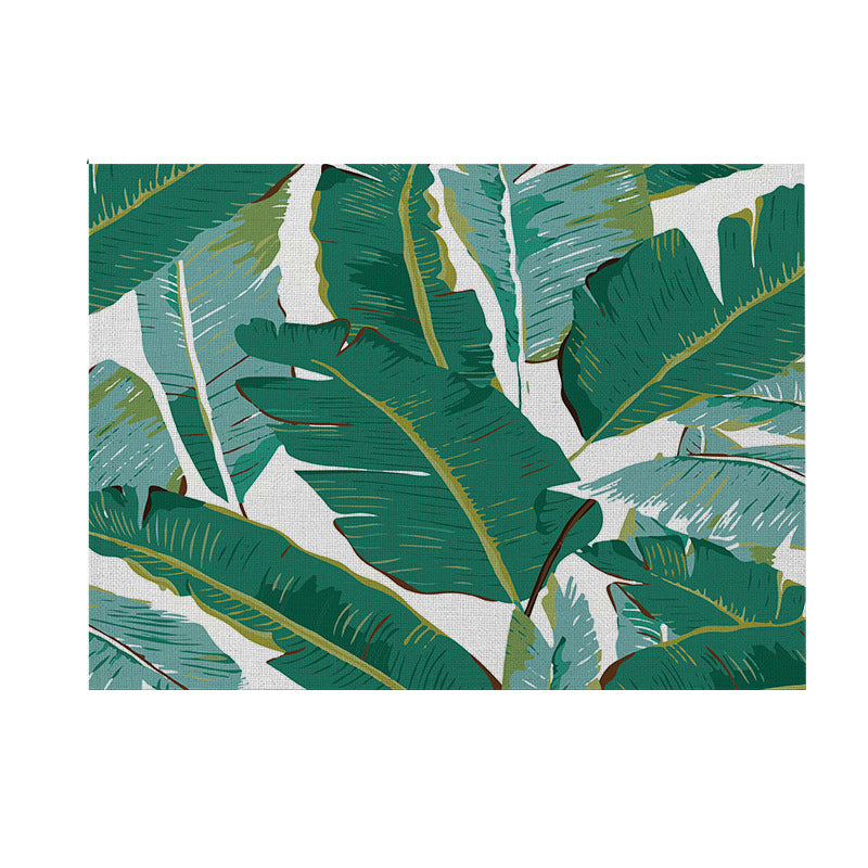 Tropisches Blatt Leinwand Wandkunstpanel