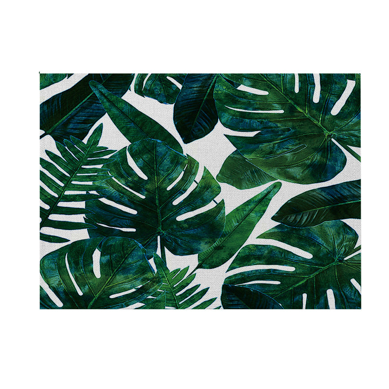 Tropisches Blatt Leinwand Wandkunstpanel