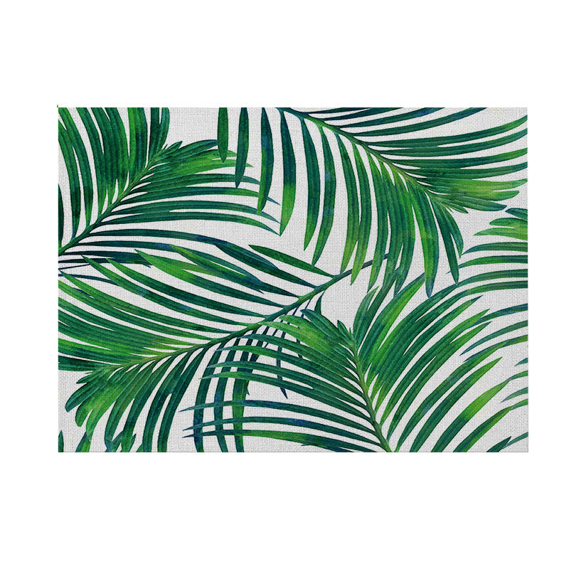 Tropisches Blatt Leinwand Wandkunstpanel