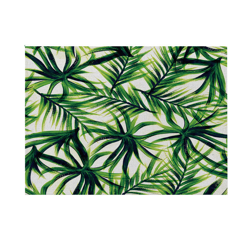 Tropisches Blatt Leinwand Wandkunstpanel