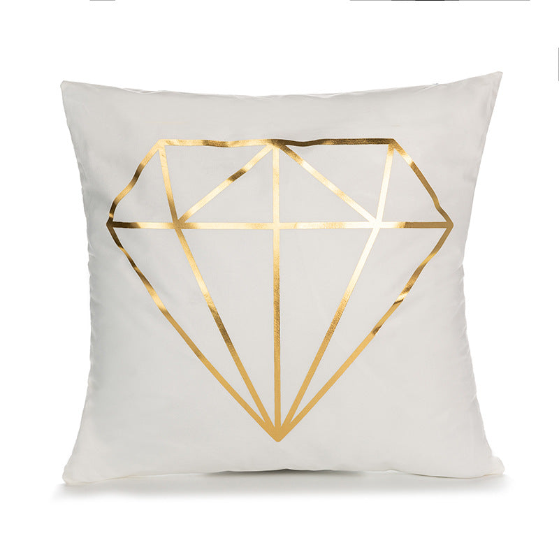 Geometrisches Luxus Akzent Dekokissen