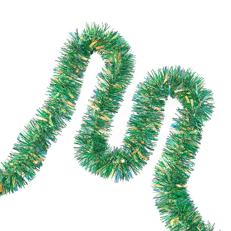 Glänzende Weihnachtsgirlande
