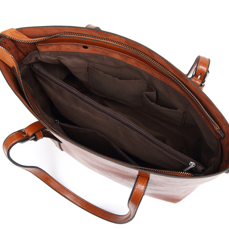Sandsberg – Stilvolle Lederhandtasche mit handgefertigten Details