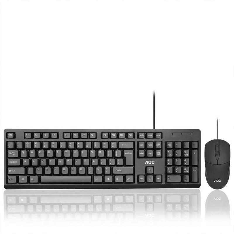 Kabelgebundene Leise-Tastatur für Büro und Spiele