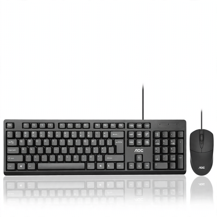 Kabelgebundene Leise-Tastatur für Büro und Spiele