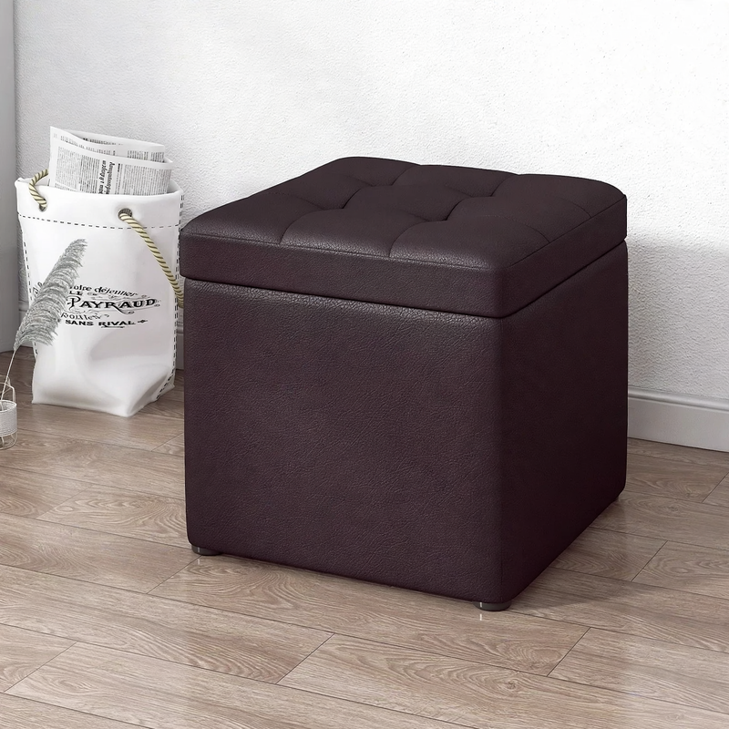 Stauraum-Hocker aus Holz, 30×30×35 cm, Modell S1873