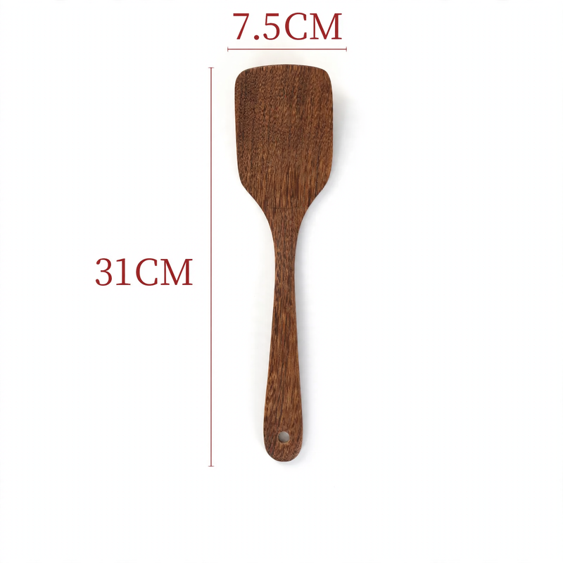 Kochbesteck aus Holz, verschiedene Formen