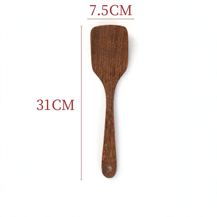 Kochbesteck aus Holz, verschiedene Formen