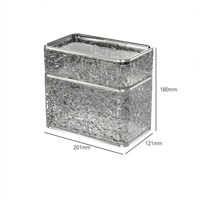 Wandmontierte Kosmetiktuchbox, Kunststoff