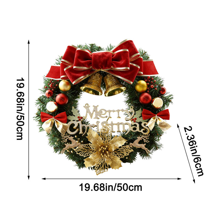 Weihnachtskranz mit Merry Christmas Schriftzug