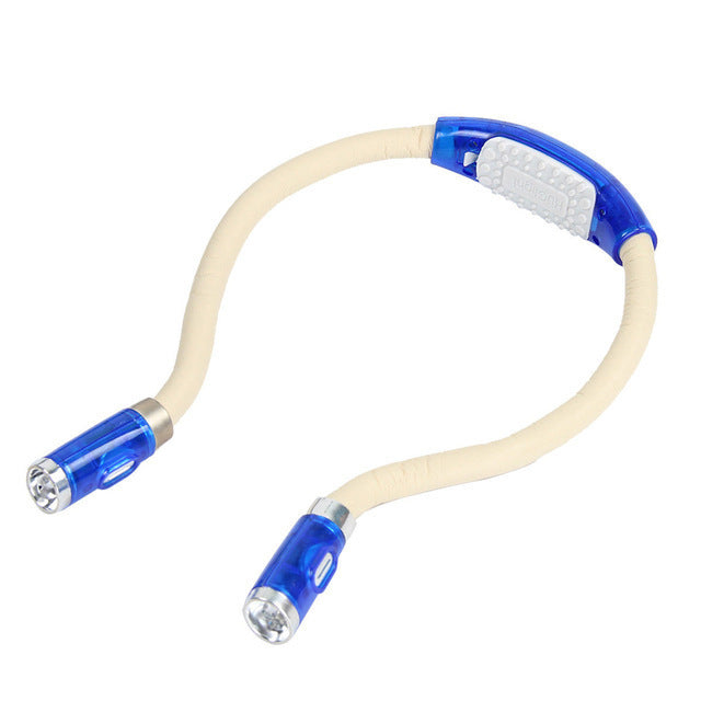 Tragbare LED-Nackenleuchte mit flexiblem Schlauch