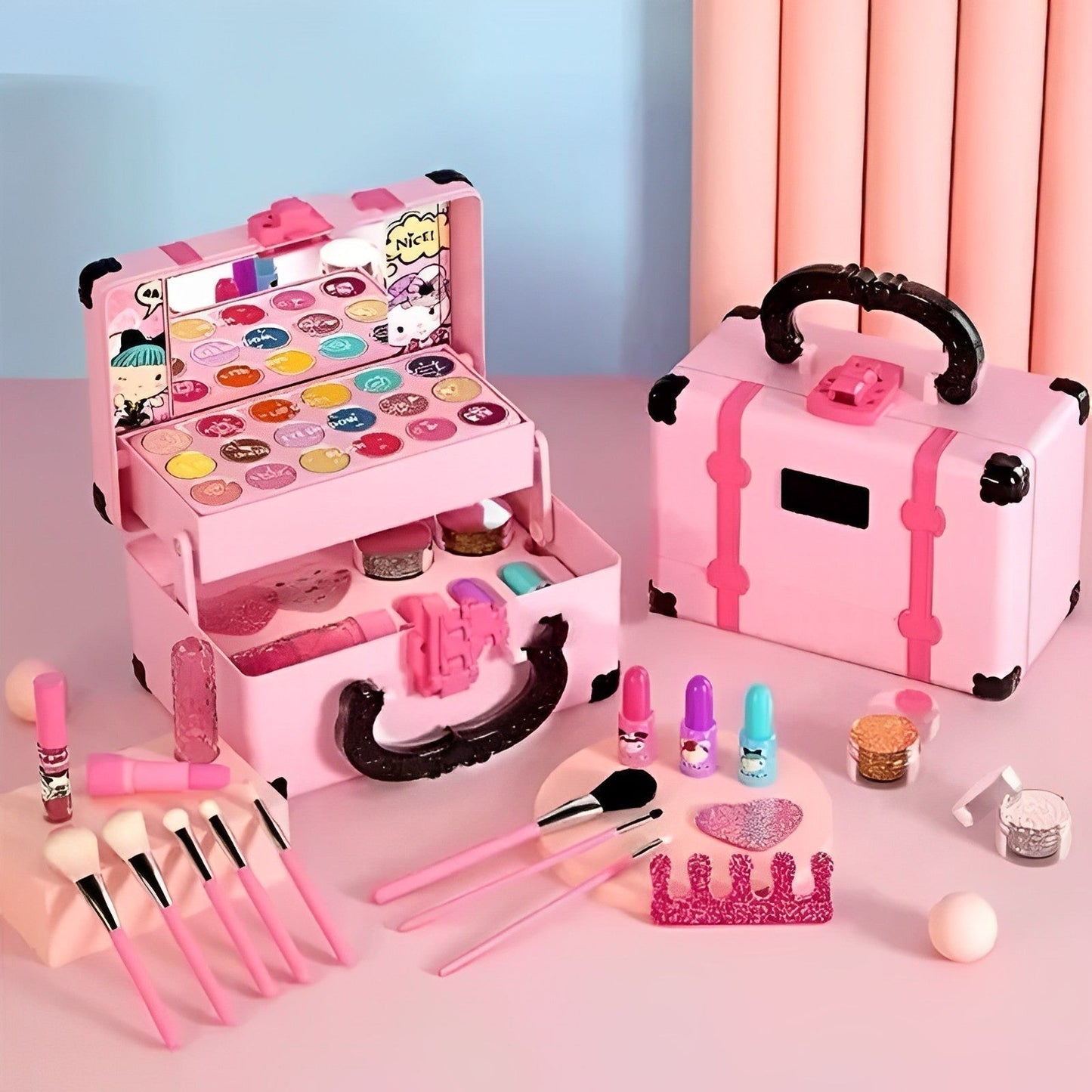 LittleGlam Set - Waschbares Make-up für Kinder Karnz