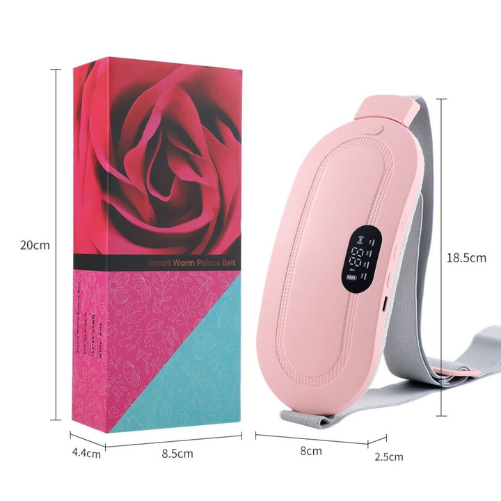 CalmFlow Heizkissen für Menstruationskrämpfe | Linderung von Menstruationskrämpfen - Beruhigende Wärme für Krämpfe - Muskelentspannung - Stressabbau Karnz