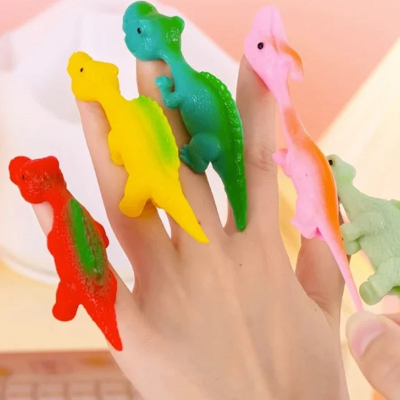 Slingshot Dinosaurier Spielzeuge (Farben zufällig) | Karnz