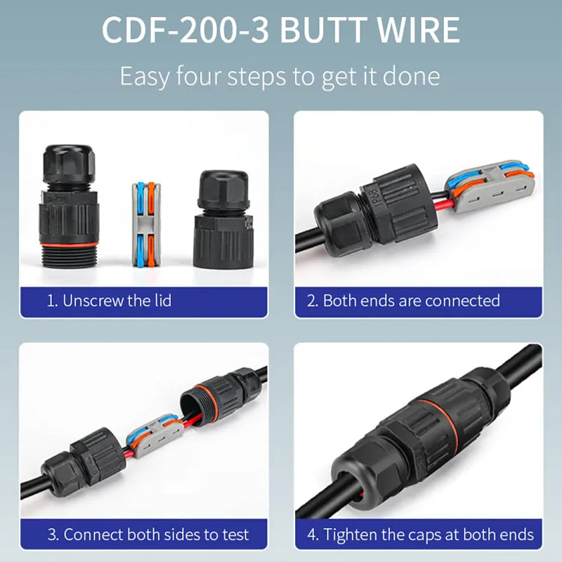 Outdoor Waterproof Electrical Wire Connector | Karnz