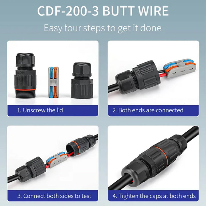Outdoor Waterproof Electrical Wire Connector | Karnz