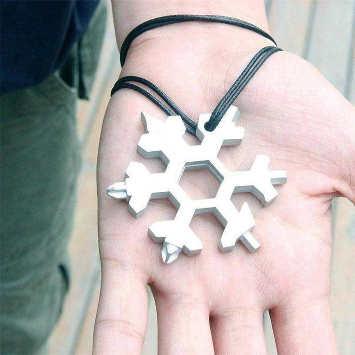 Vorweihnachtsverkauf18-in-1 Edelstahl Schneeflocken Multi-tool | Karnz