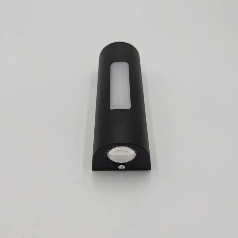 Moderner minimalistischer zylindrischer Design-LED-Außen-Wandleuchte Deko-Lampe | Karnz