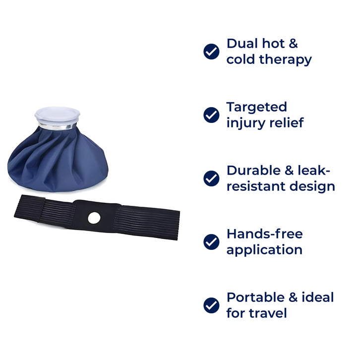 ThermoRelief | Wiederverwendbares Eispack – Heiße & Kalte Therapie – Isolierendes, langlebiges Design – Gezielte Verletzungsbehandlung für Sport & Rehabilitation Karnz