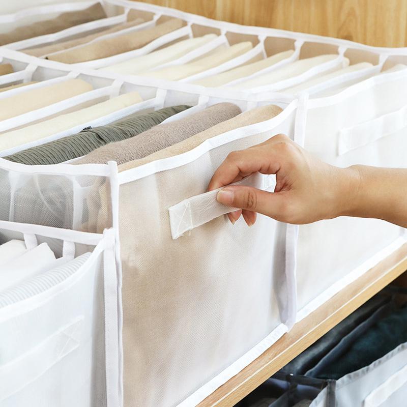 7 Gitter Kleiderschrank Kleidung Mesh Divider Organizer | Karnz