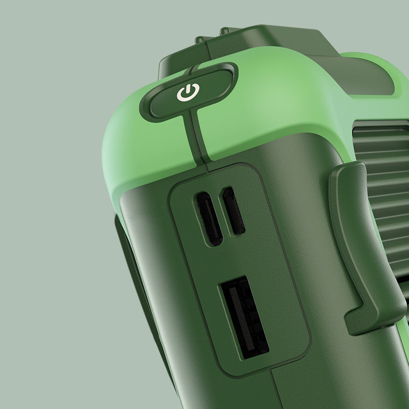 USB wiederaufladbarer tragbarer Taillenventilator | Karnz