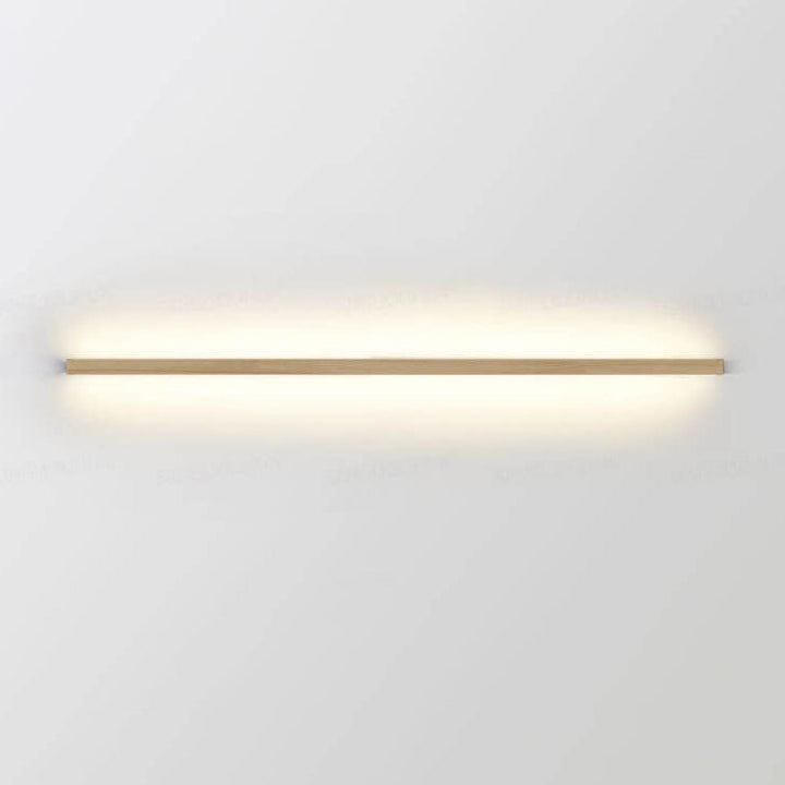 ZenBeam Japanische LED-Wandleuchte | Massivholzdesign | Modernes Akzentlicht