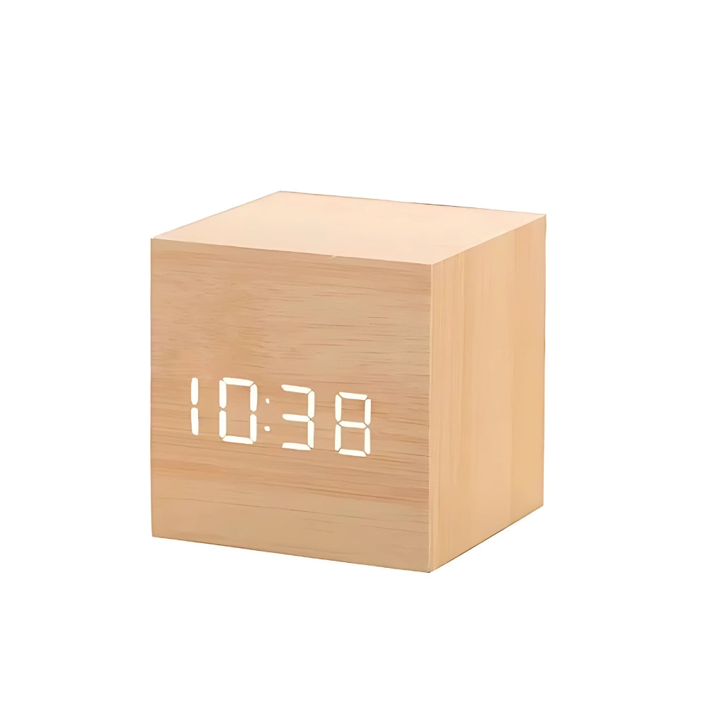 Moderner Cube LED Wecker