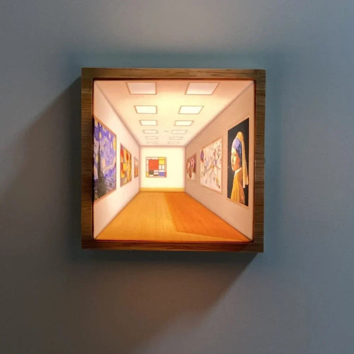Gallery Illusion Wandlicht | Karnz