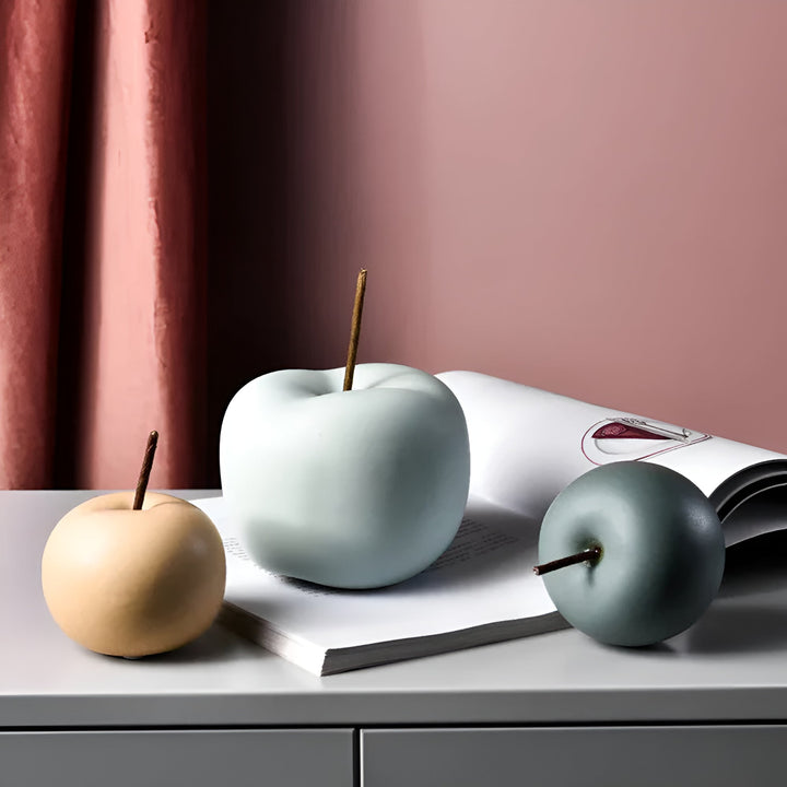 Apple Accent Sculpture | Karnz