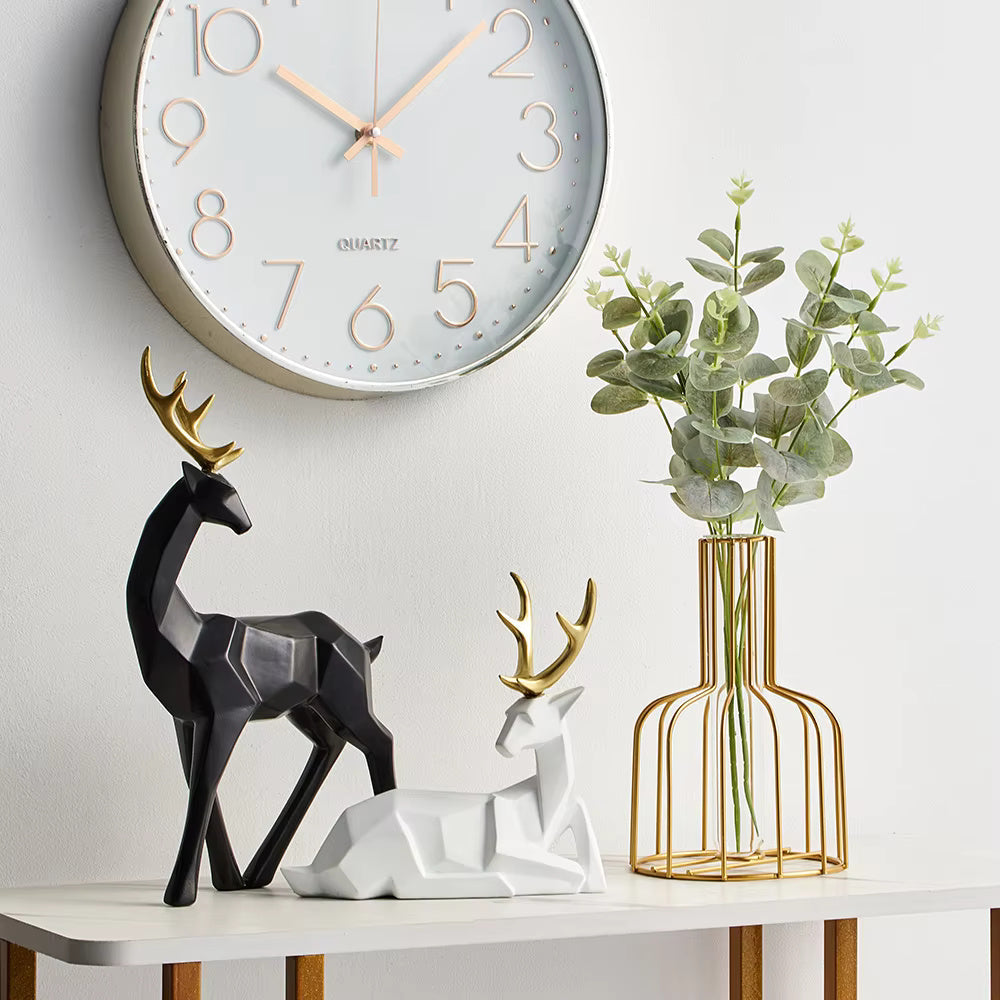 Geometrischer Hirsch Anzeige Figurine | Karnz